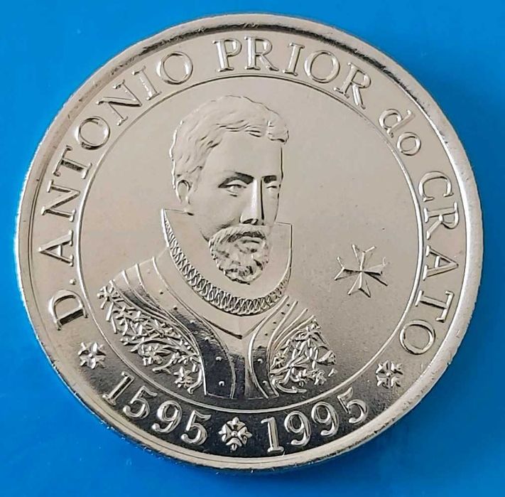 100$00 de 1995, 400 Anos da  Morte de D. António Prior do Crato