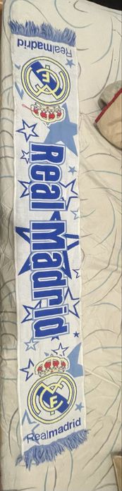 Cachecol Real Madrid raro colecao