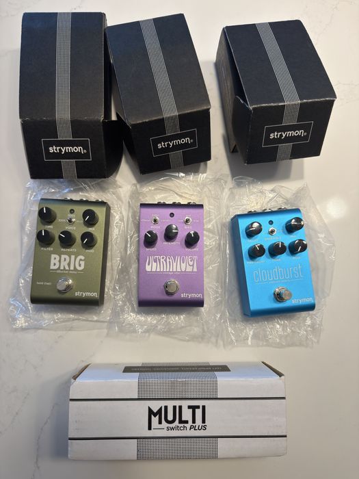 Strymon (delay, vibe, reverb)