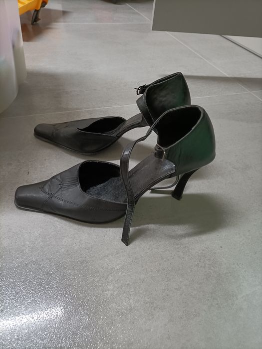 Skórzane buty r. 36