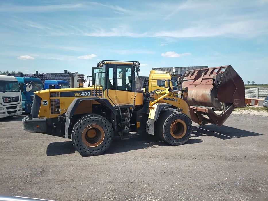 Komatsu WA 430 Waga Łyżka wysokiego wysypu 6 m3  Ładowarka Kołowa Komatsu WA 430