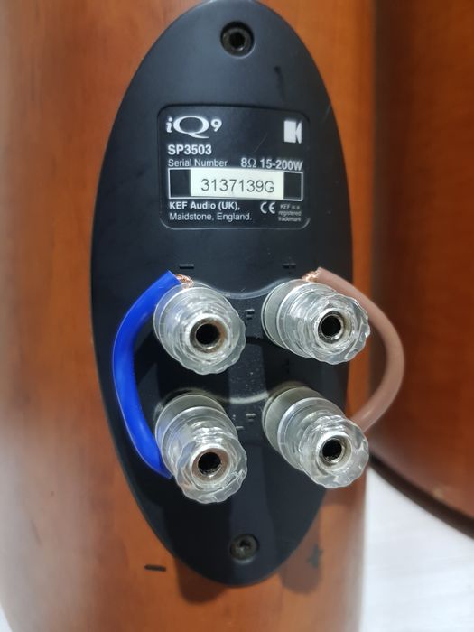 ТОР! Акустика KEF IQ 9,— ФЛАГМАН серії iQ, Hi-Fi ,  2×165 мм НЧ, 200 Вт, 28–40 000 Гц, Made in England