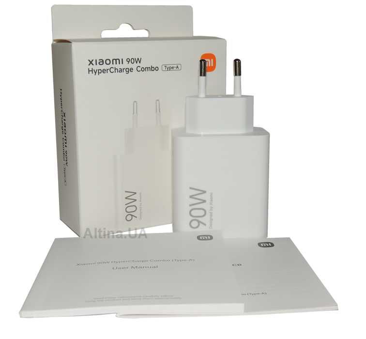 Зарядний пристрій Xiaomi 90W Turbo Charging USB-A (MDY-15-EK) ORIGINAL