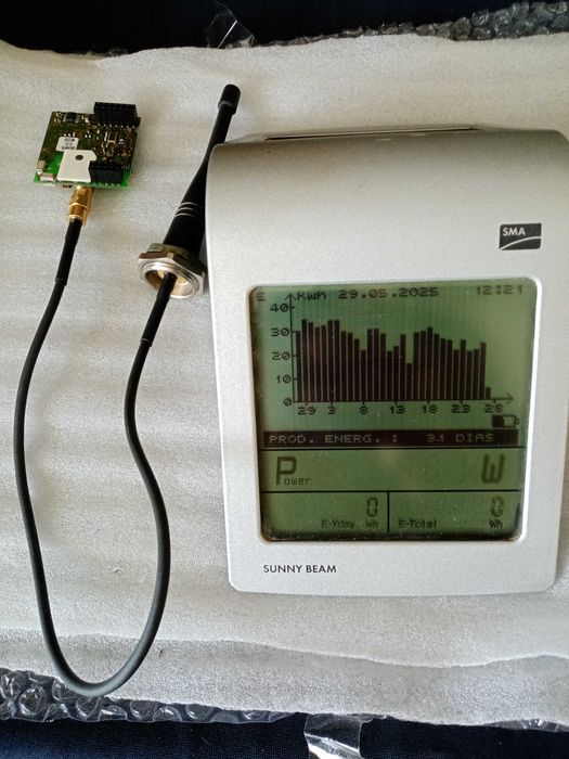 SMA Sunny Beam Monitorização inversor SunnyBoy 1ª Geração