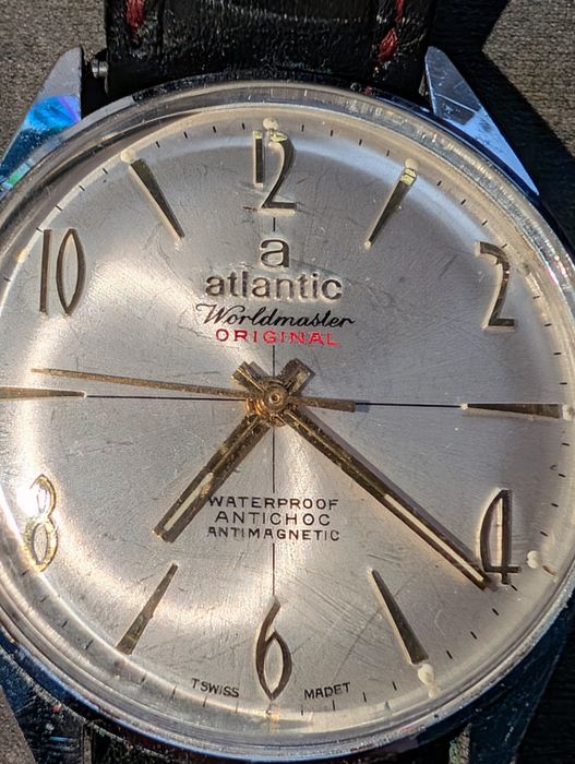 Atlantic Worldmaster - zegarek mechaniczny, klasyczny vintage