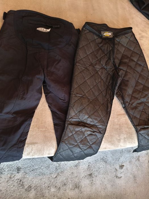 Blusao tm S / calcas tm 36/37 e capate moto feminino tm S