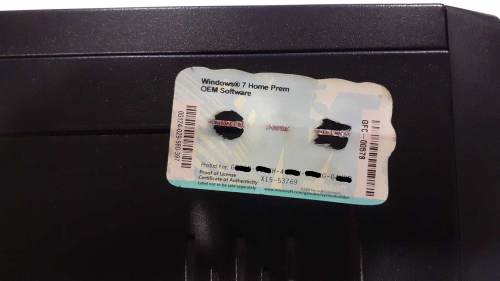 Computador DI Core2duo SSD e Windows 7 COA