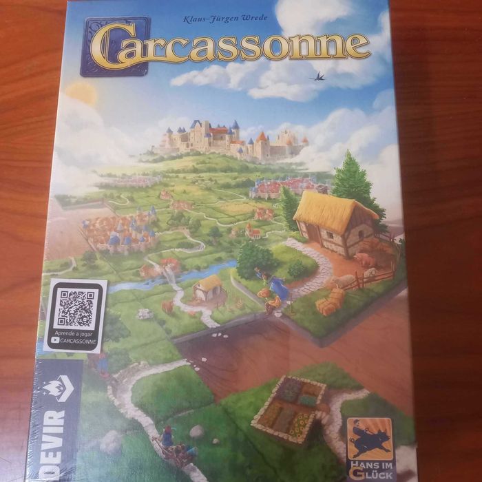 Carcassonne - Jogo de tabuleiro NOVO com 25% de desconto