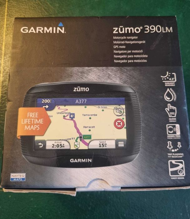 GPS Garmin Zumo 390LM