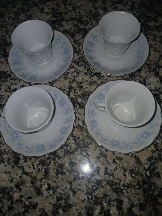 Chávenas porcelana