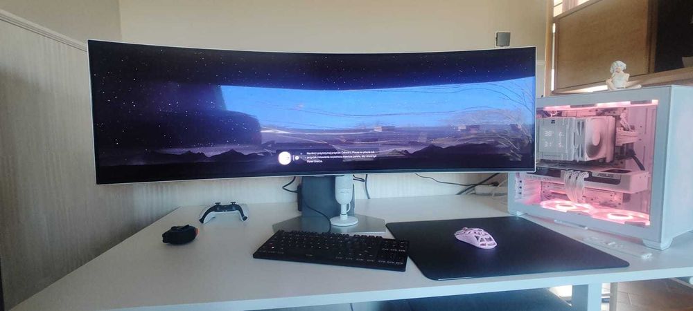 Razer Atlas - czarna szklana podkładka - jak nowa