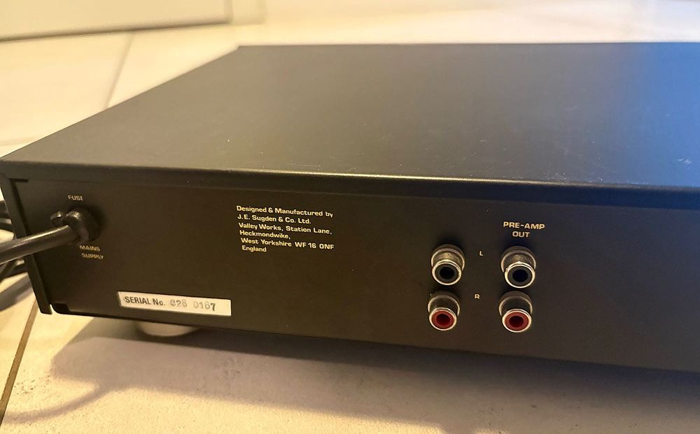 Sugden Preamp C28 lata 80. super barwa dźwięku, idealny do lampizacji.