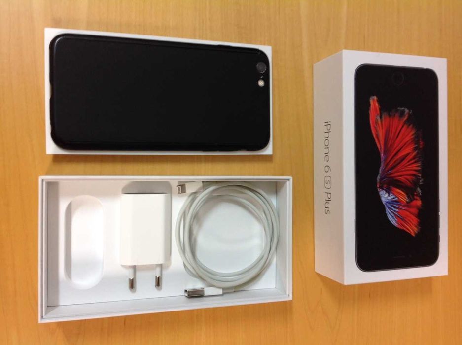 Telemóvel Apple iPhone 6S Plus 64GB Cinza Sideral Como Novo (c/portes)