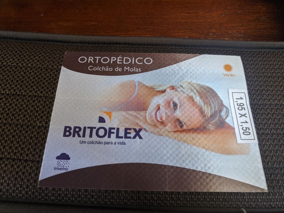 Colchão Britoflex semi-novo