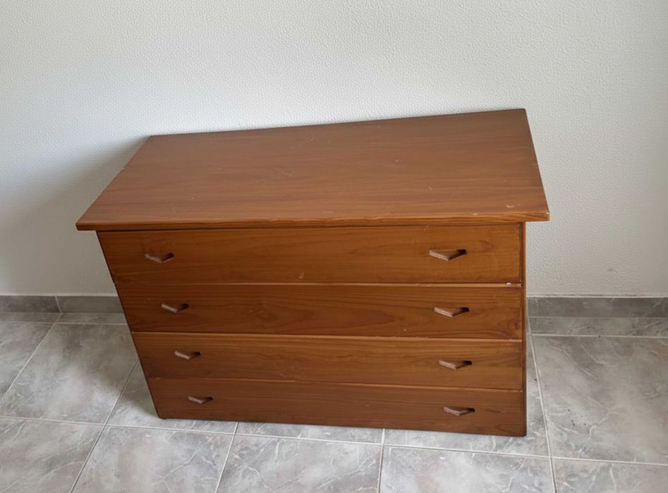 Quarto de Casal Completo - Conjunto em Madeira