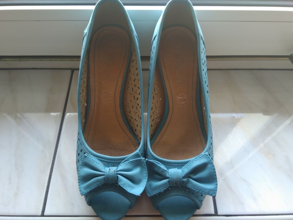 szpilki open toe roz.38