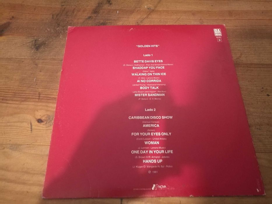 VARIOS  - Golden Hits (da Nova) LP