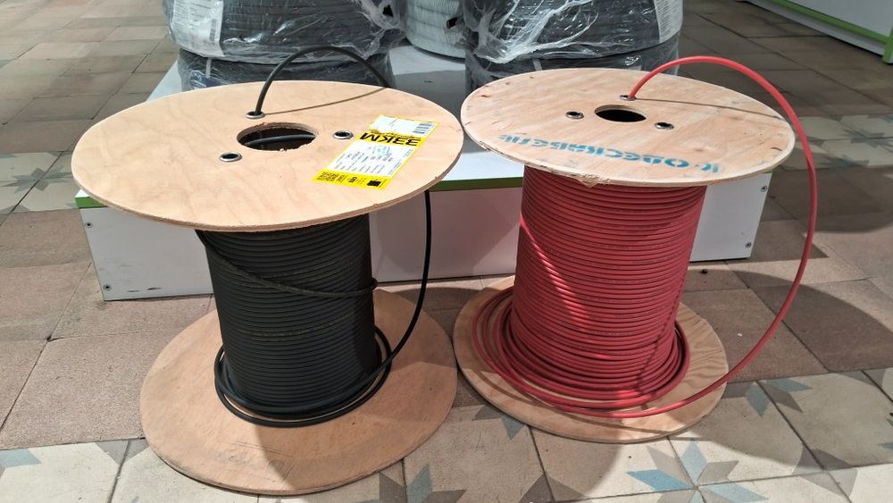 Кабель солнечный SOLAR H1Z2Z2-K 4мм, 6мм.