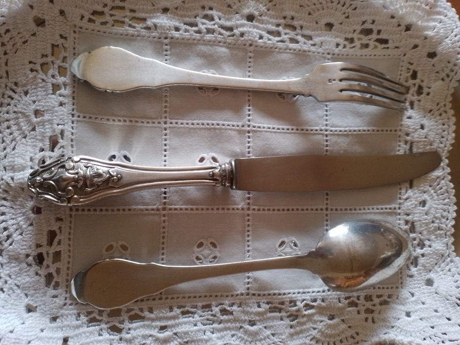 Talher em prata contraste Javali RESERVADO