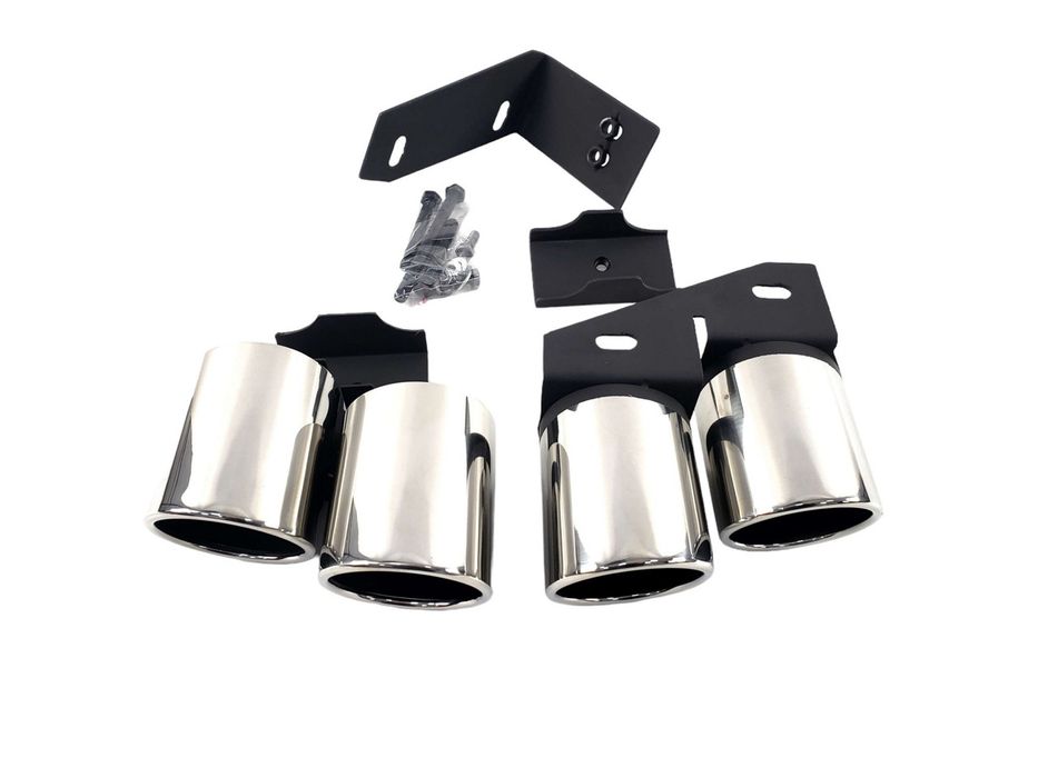 Насадки для вихлоп стиль S4 для Audi A4 B8 2011-2015