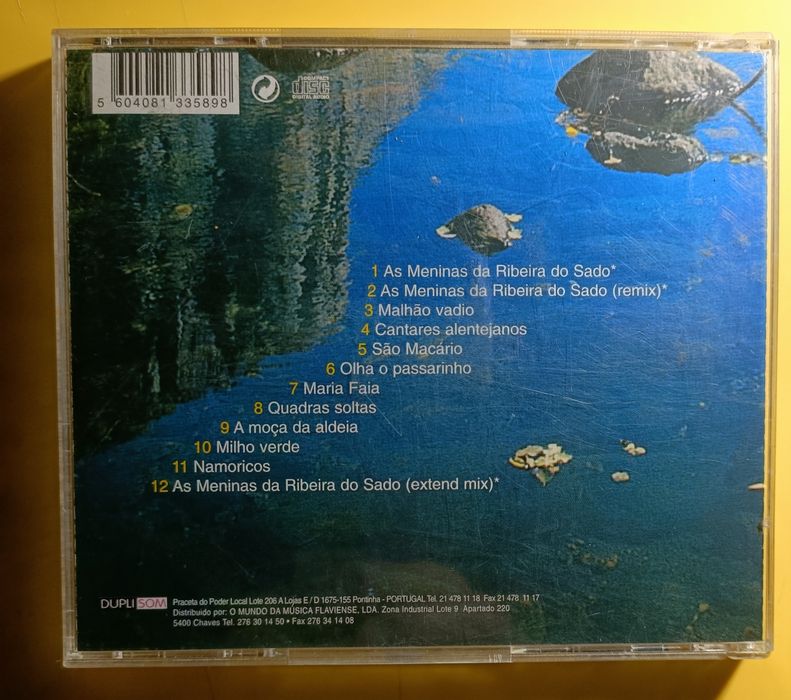 CD - As Meninas da Ribeira do Sado