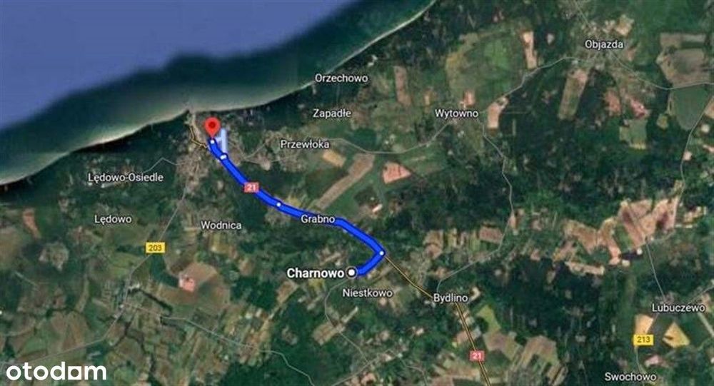6,75 ha z WZ na 20 domów – 5 km od morza – Charnowo/Ustka - Widok 3