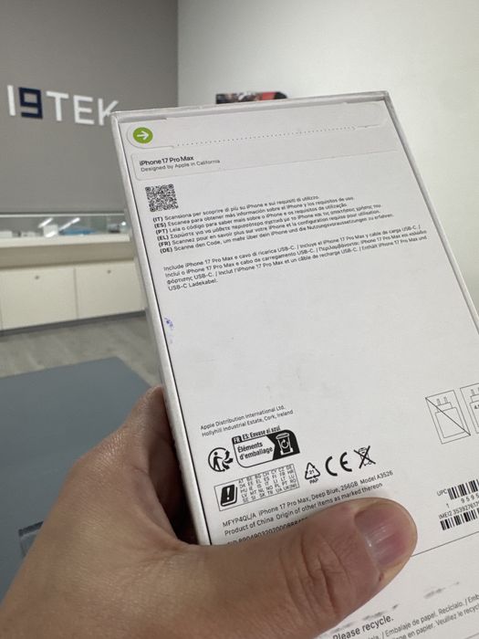 iPhone 17 Pro Max 256gb