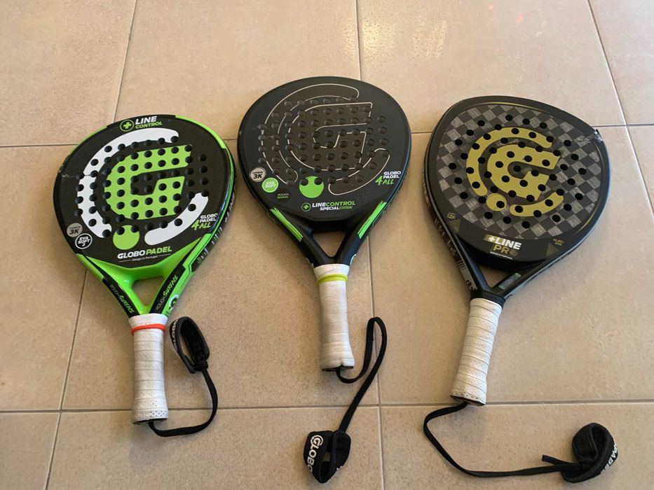 3 raquete de Padel - Globo Padel - A precisar de reparação