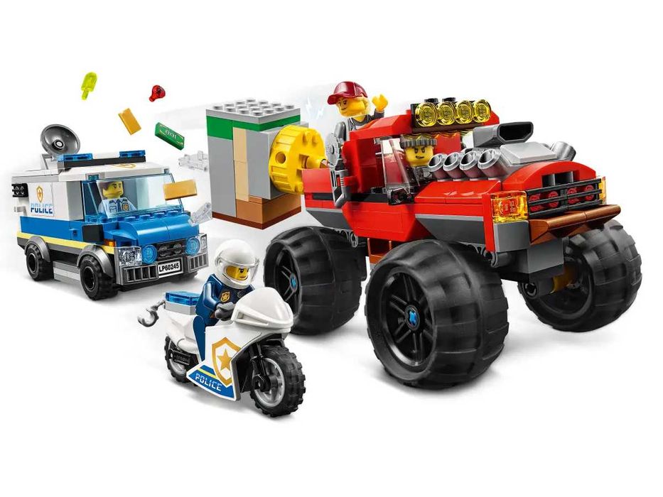 LEGO City 60245 Napad z monster truckiem