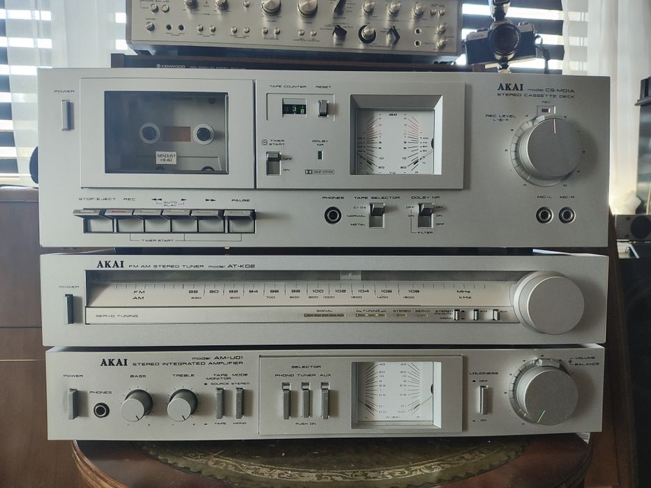 Wieża AKAI Tuner/Deck/Wzmacniacz