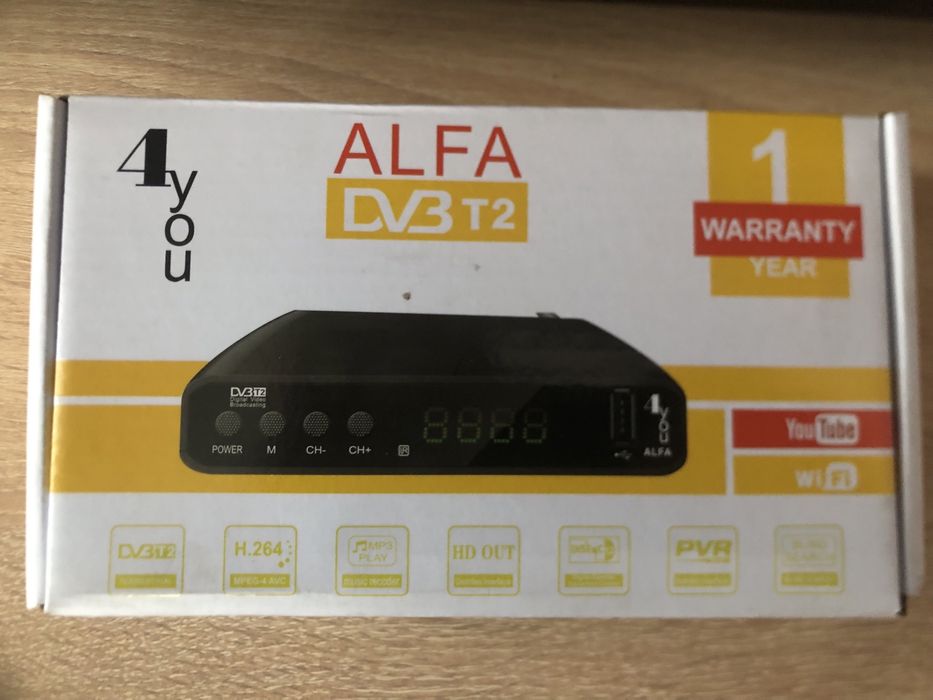 Телевізор Panasonic TH-R42PV7 + Alfa dv3 (T2)