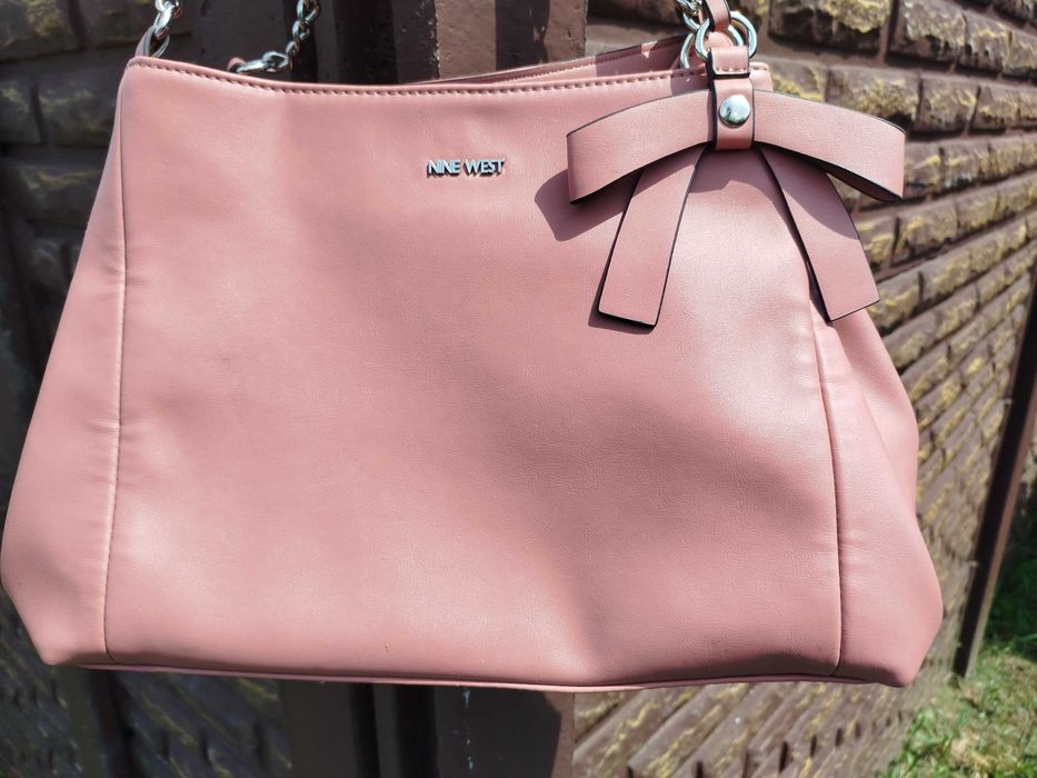 Сумка стильна жіноча розова