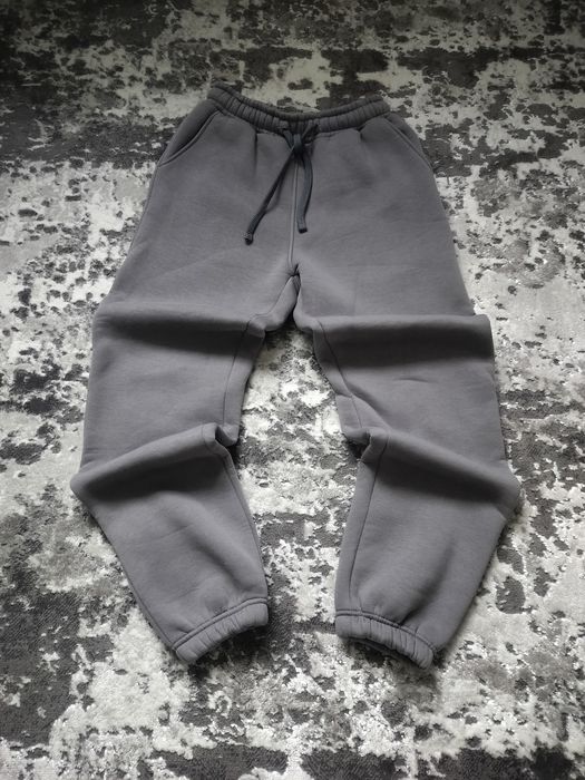 сірі утеплені спортивні штани, джогери, жіночі М, Yuki