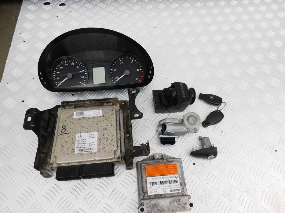 Sprinter 906 2.2 CDI 651 zestaw startowy komputer stacyjka licznik 601