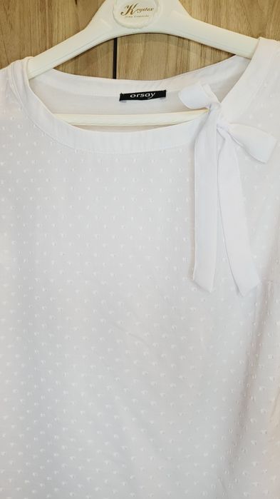 Elegancka buzka damska biała wizytowa Orsay Rozm. XS