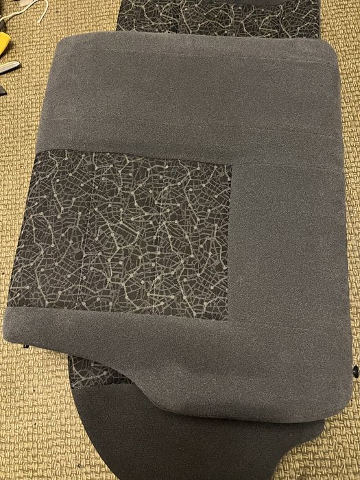 Задние сидения део ланос сенс