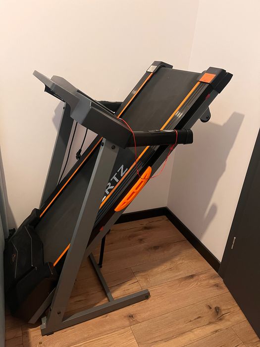 Bieżnia elektryczna Hertz Fitness | składana | do 16 km/h | stan bdb