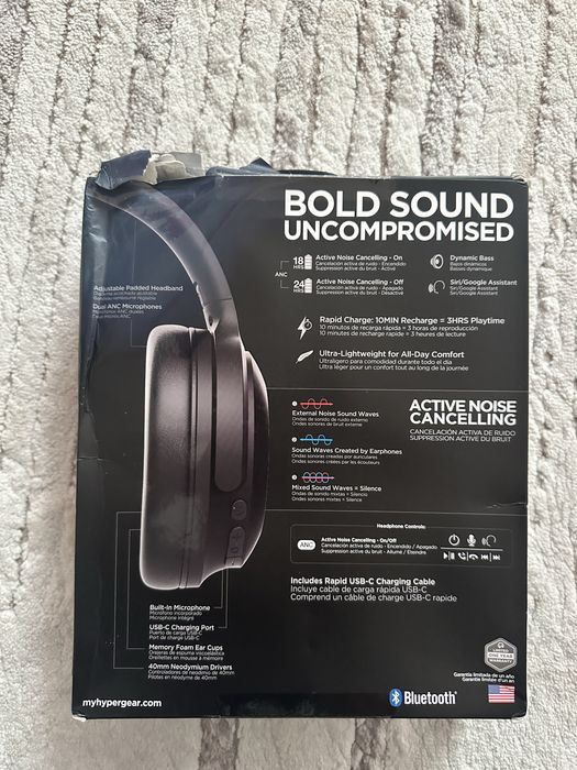 Безпровідні навушники hypergear stealth2 Anc