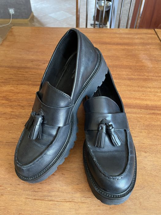 Шкіряні лофери жіночі Vagabond 38р