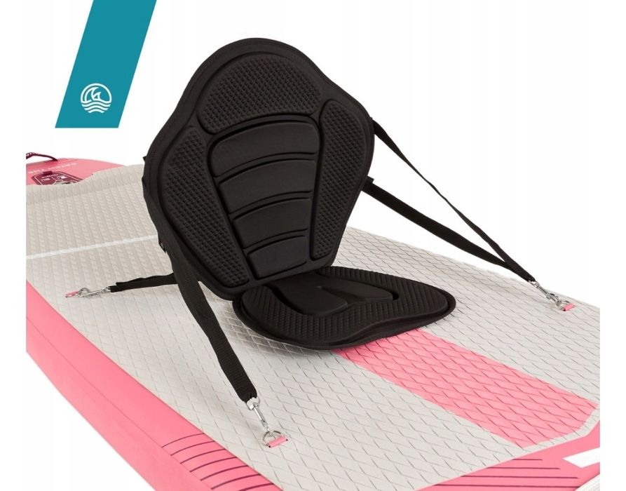 Deska SUP pompowana deska SUP AQUASTIC Perth Pro 11'2" allround różowy