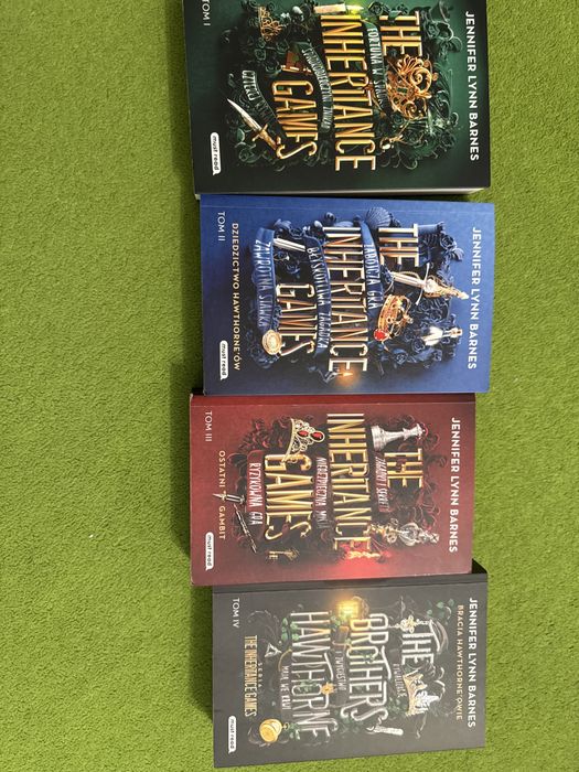 4 tomy „The ingeritance games”