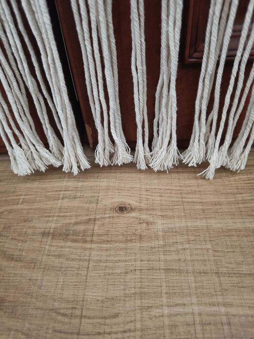 Estandarte em macramé