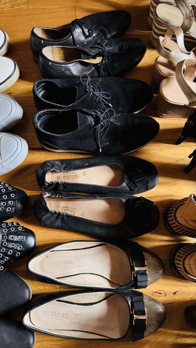 Buty damskie mix 16 par i 2x japonki gratis r. 39