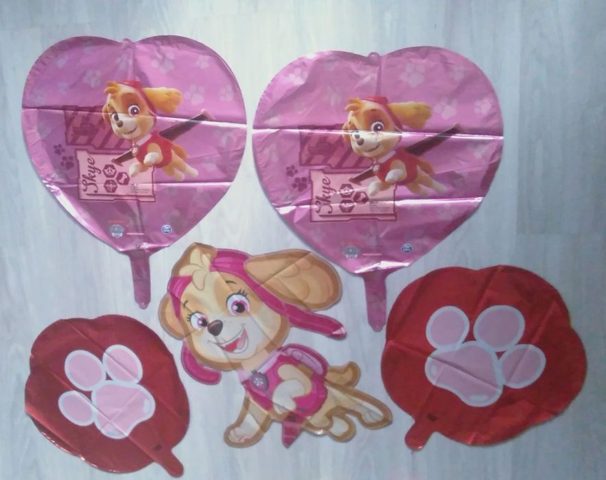 Zestaw 17 balonów Psi Patrol