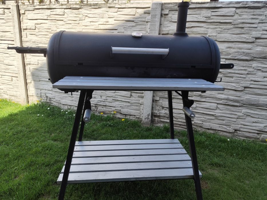 Grill węglowy samoróbka