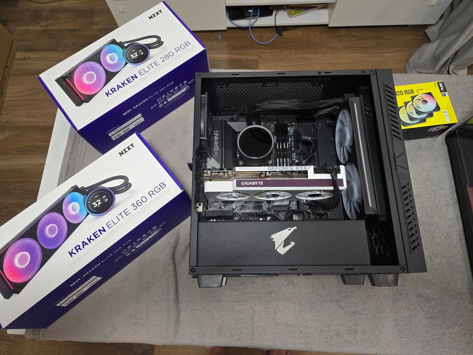 Chłodzenie wodne KRAKEN ELITE 280 RGB LCD V2 2x140mm na gwarancji