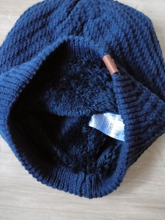 Nowa czapka na polarze męska unisex