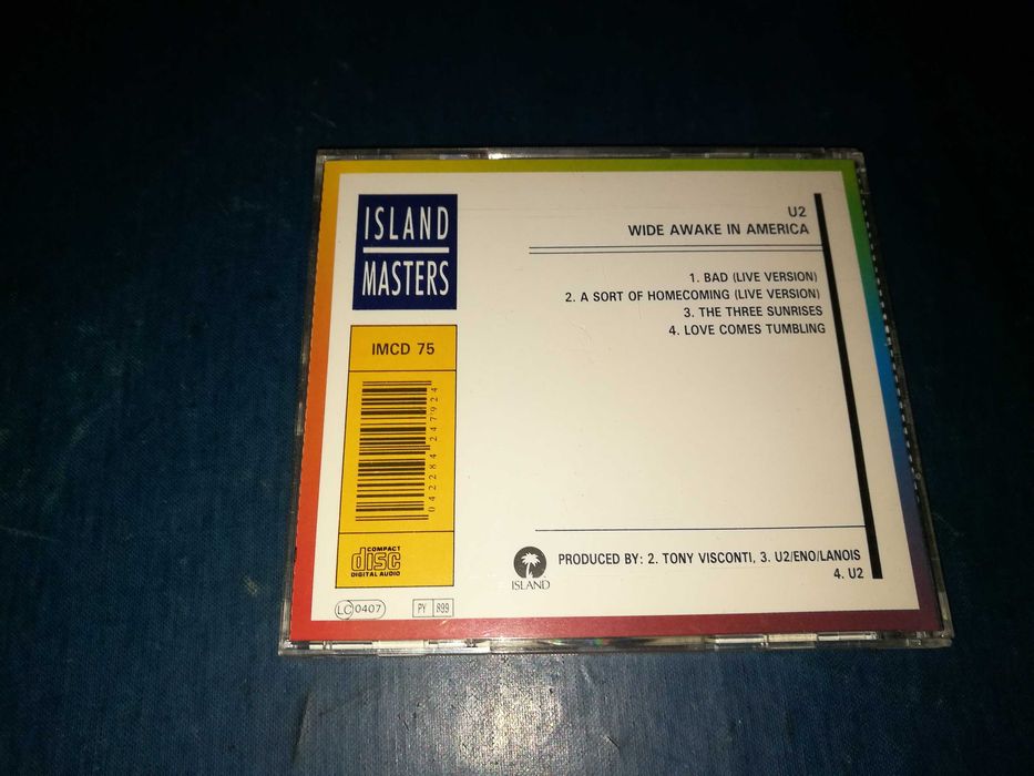 U2 - Wide Aweke In America CD