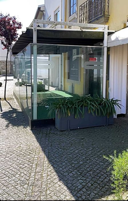 Esplanada para restaurante/café