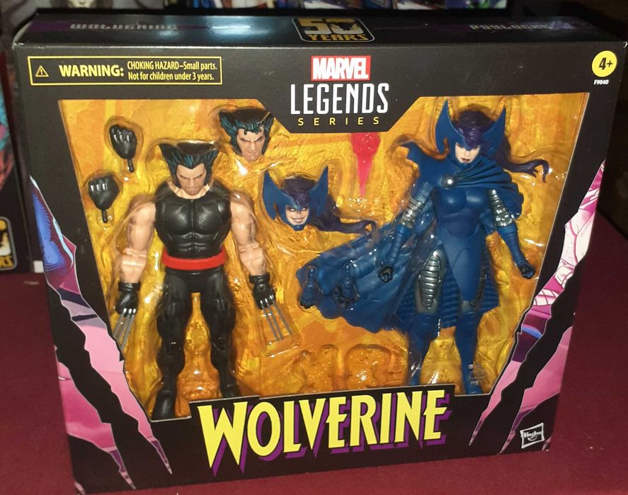Wolverine & Psylocke Zestaw 2 figurek 50th Anniversary Marvel Legends